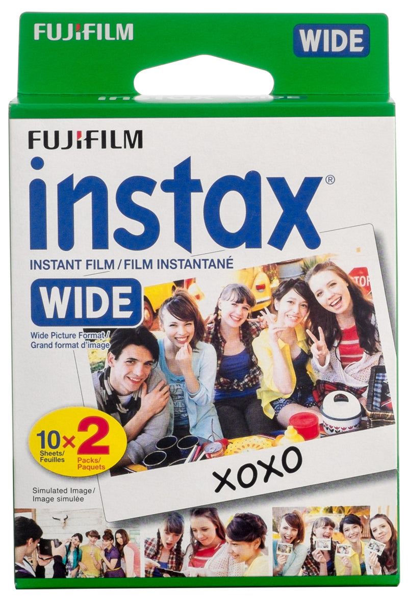 Film Instax Wide 2 paquets de 10 poses