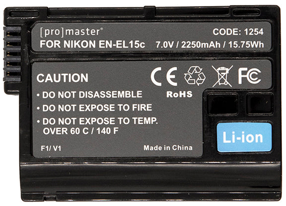 Promaster Replacement Battery EN-EL15c