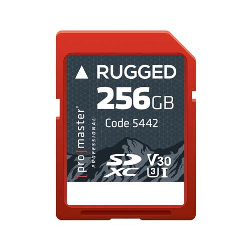 Carte mémoire Promaster Rugged SDXC 256GB UHS-I
