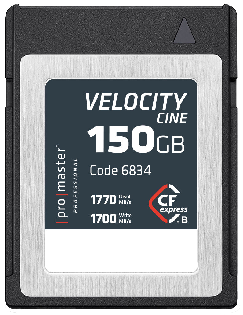 Carte mémoire Promaster Velocity CFexpress Type B 150GB