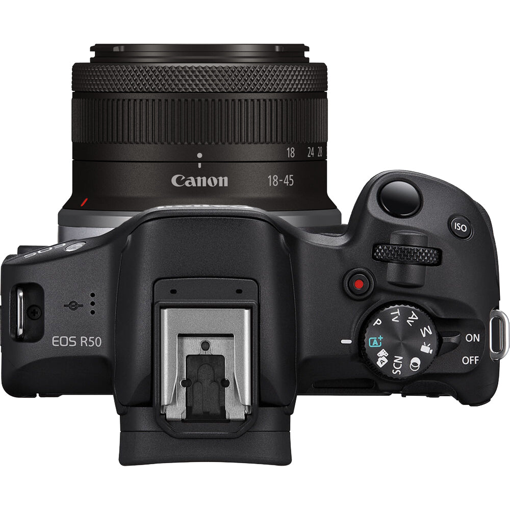 Canon EOS R50 RF-S 18-45mm IS STM ブラック Canon EOS R50 / RF-S 18-45mm STM – Photo LAPLANTE