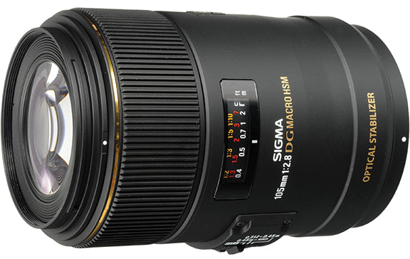 Sigma 105mm f/2.8 Macro EX DG HSM OS pour Canon